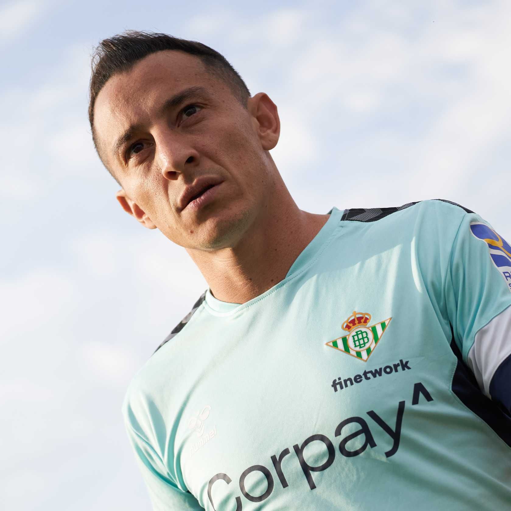 Guardado, entrenando en México.