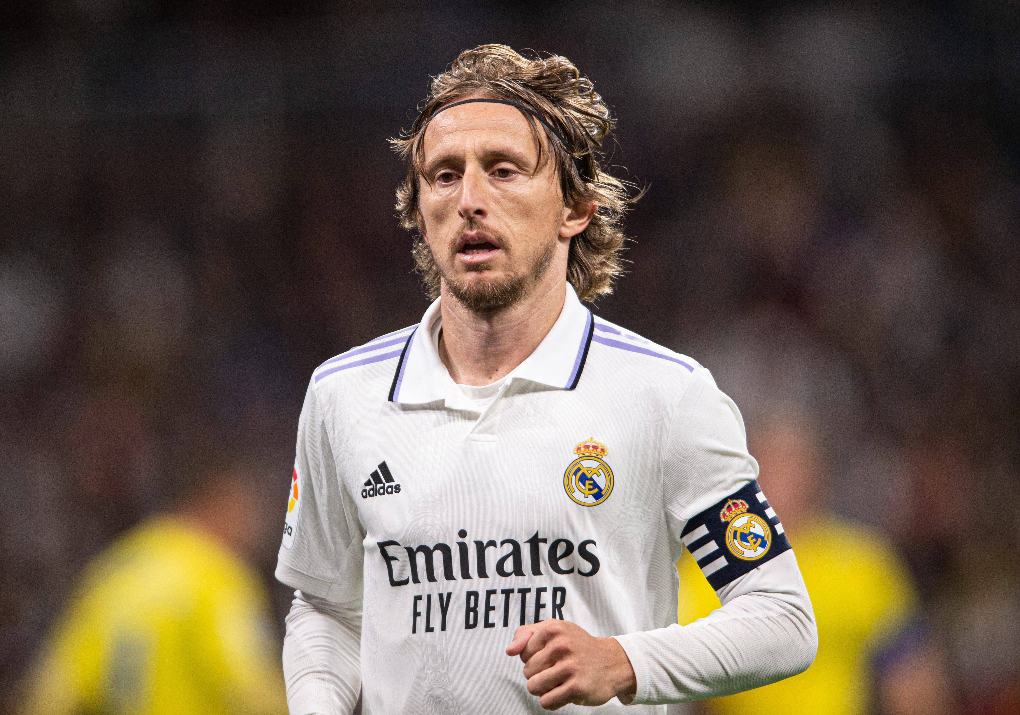 Luka Modric, en el Real Madrid-Cádiz.