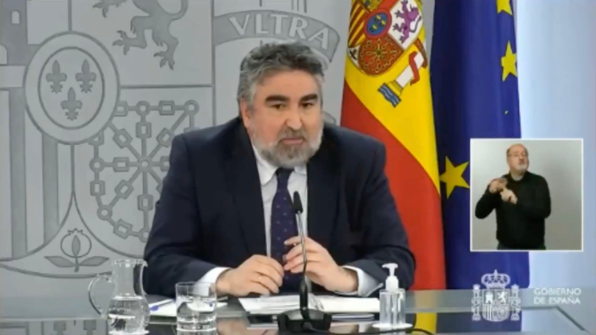  El ministro de Cultura y Deportes, Rodríguez Uribes.