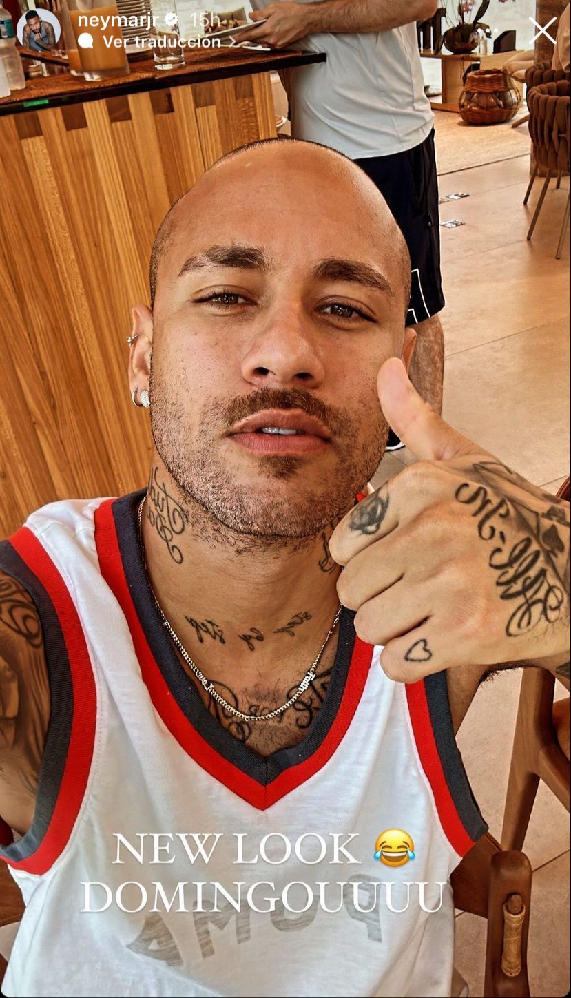 El nuevo look de Neymar Jr (@neymarjr)