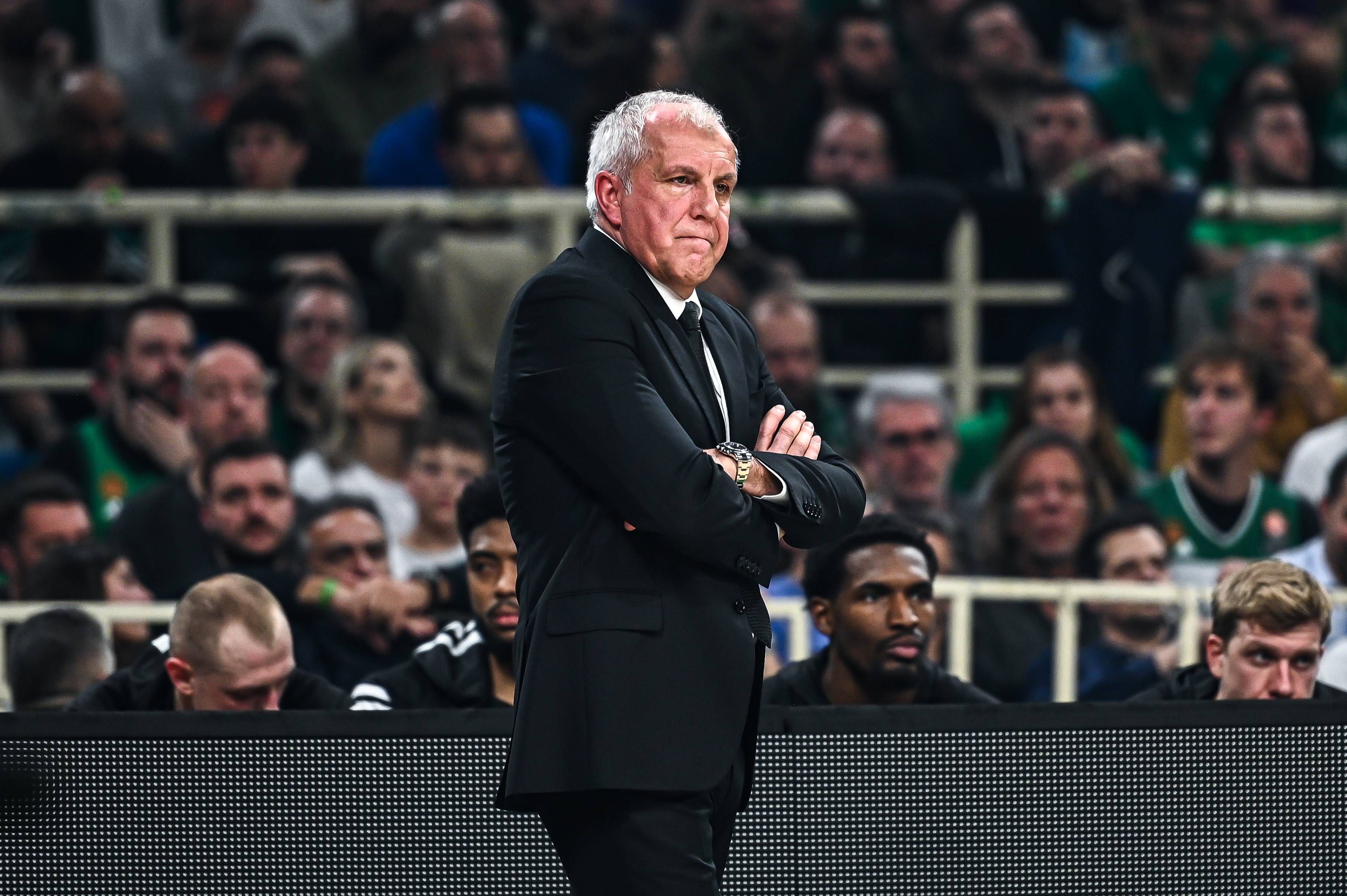  Željko Obradović, entrenador del Partizan de Belgrado (Cordon Press)