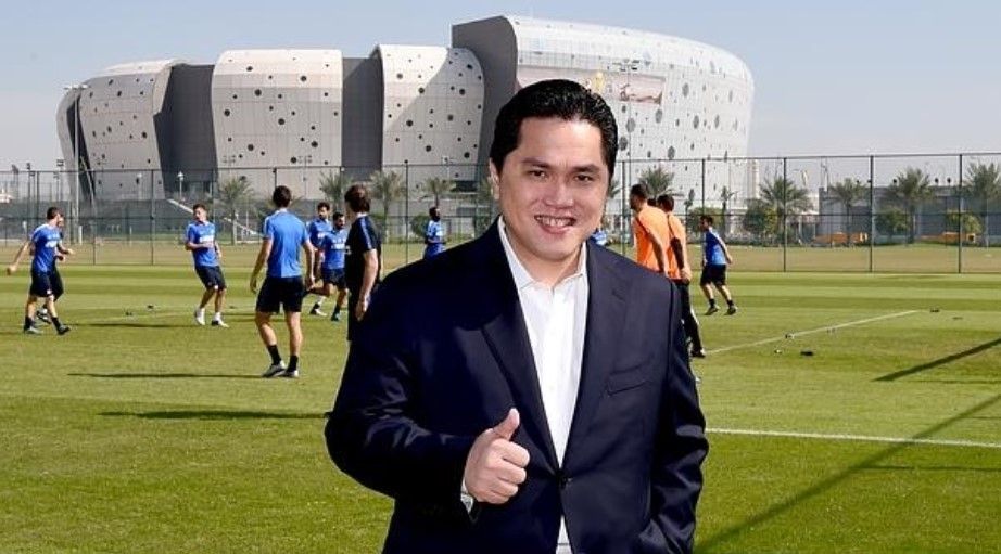  Erick Thohir en su etapa en el Inter