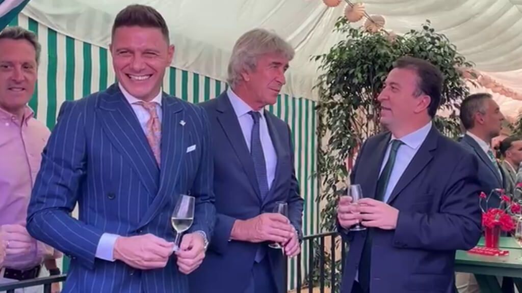  Joaquín Sánchez, en la Feria de Abril