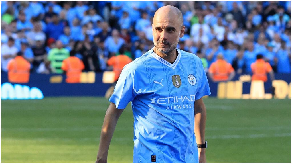  Pep Guardiola sumó una nueva Premier League este 2024 (foto: Cordon Press).