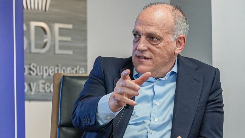 Javier Tebas, presidente de LaLiga