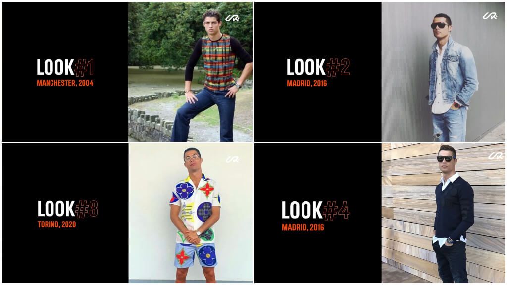 Los outfits de CR7, en UR Cristiano