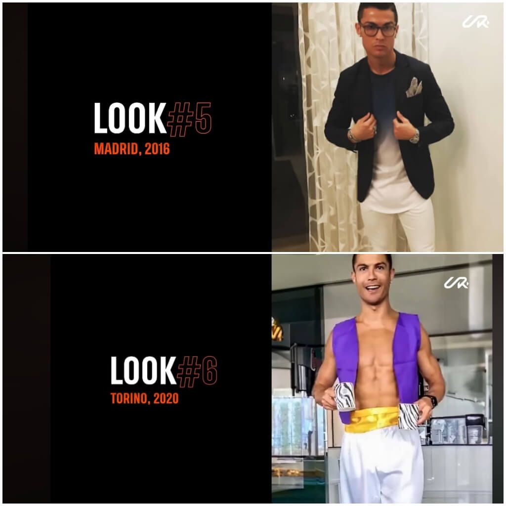 Los outfits de CR7, en UR Cristiano
