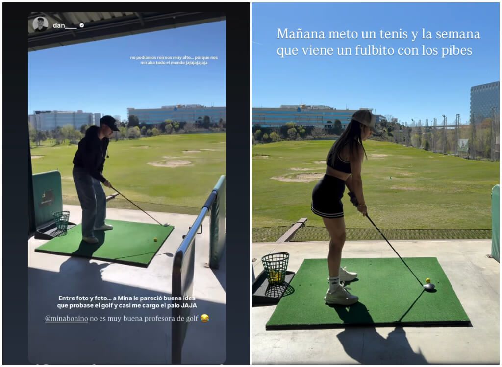  Mina Bonino en sus redes sociales (Capturas de Instagram)