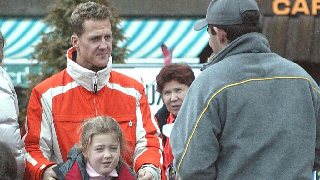  Michael Schumacher y su hija Gina (Cordon Press)
