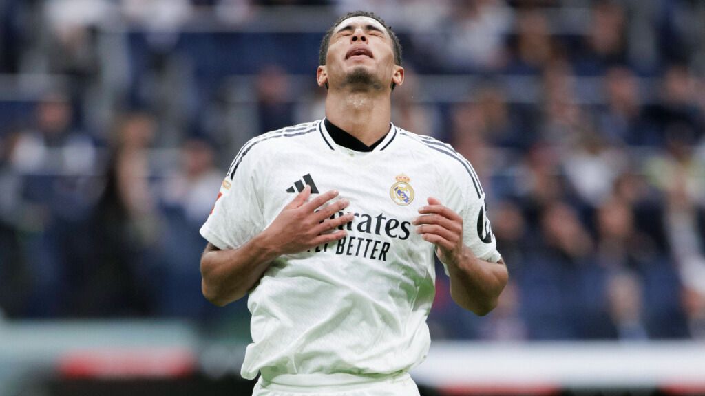  Jude Bellingham en un partido del Real Madrid (Cordon Press)