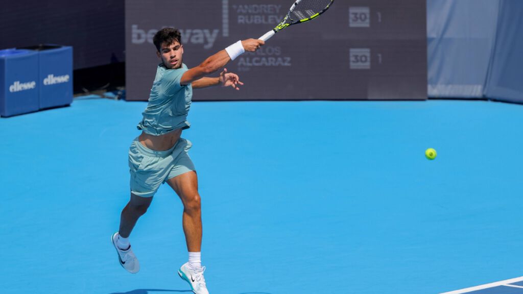 Carlos Alcaraz en el Masters 1000 de Cincinnati