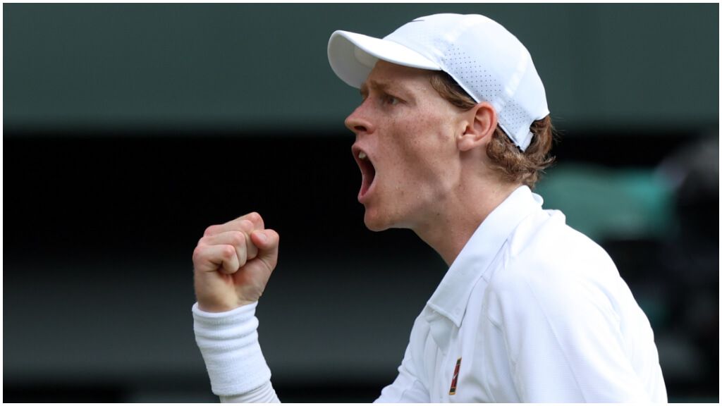 Jannik Sinner consigue su primer Wimbledon frente a Alcaraz. (EFE)