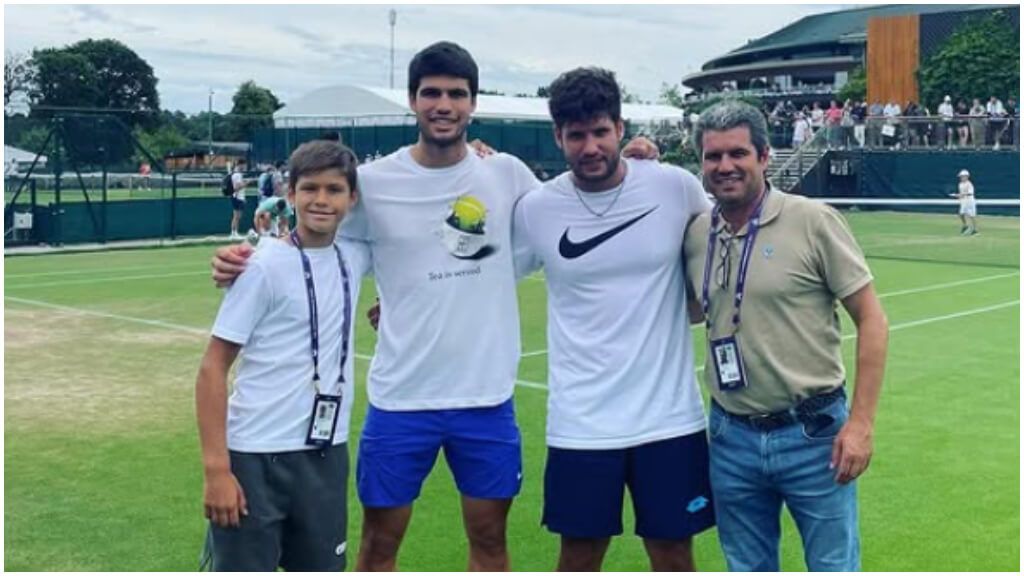  Jaime Alcaraz junto a su hermano Carlos. (@jaime.alcarazz)
