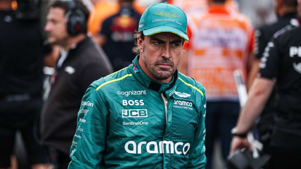 Fernando Alonso, piloto de Aston Martin.