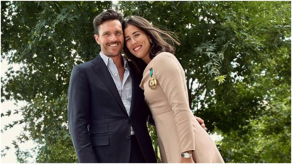 Garbiñe Muguruza y su pareja Arthur Borges