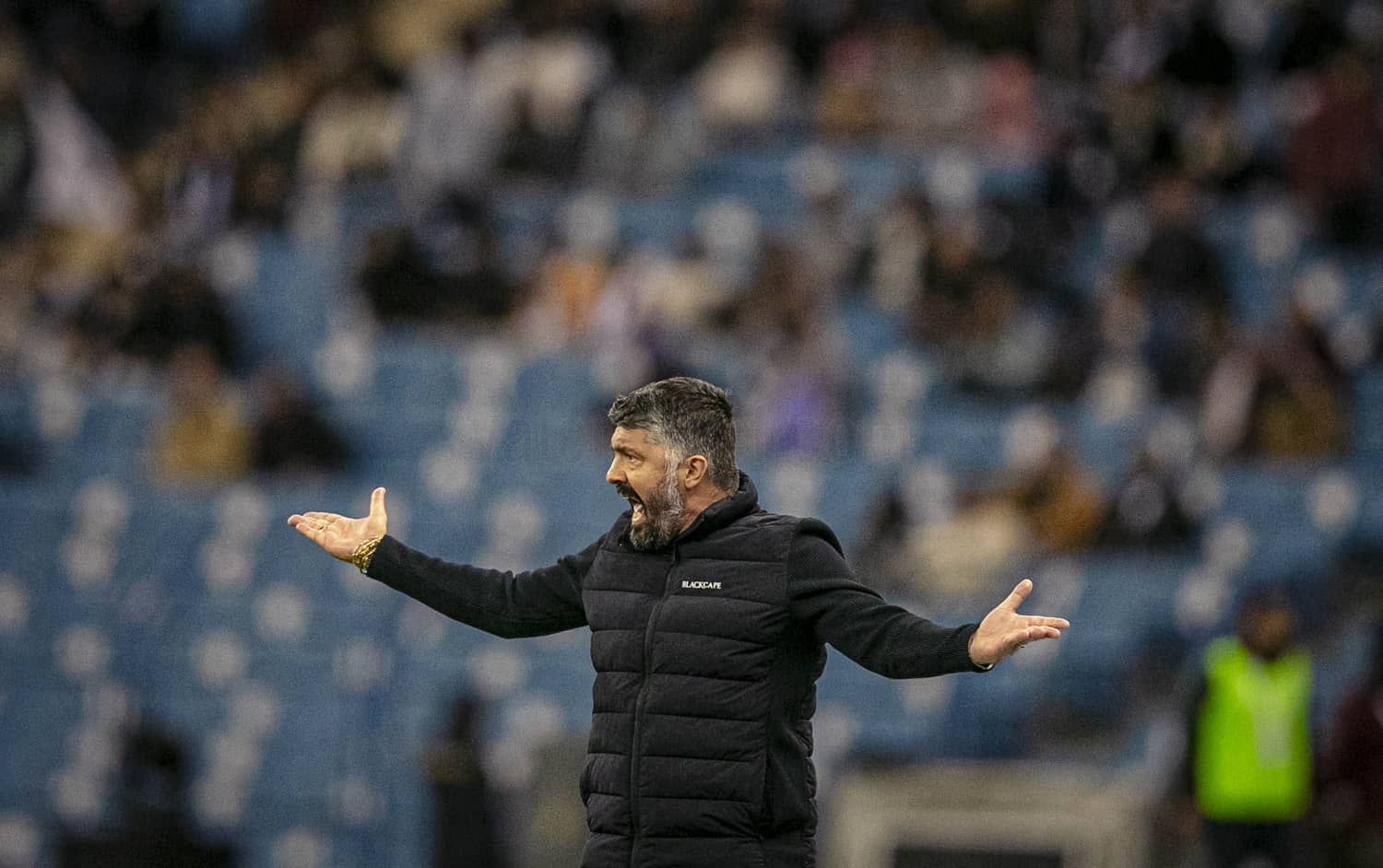  Gennaro Gattuso, en el Real Madrid - Valencia CF de la Supercopa.