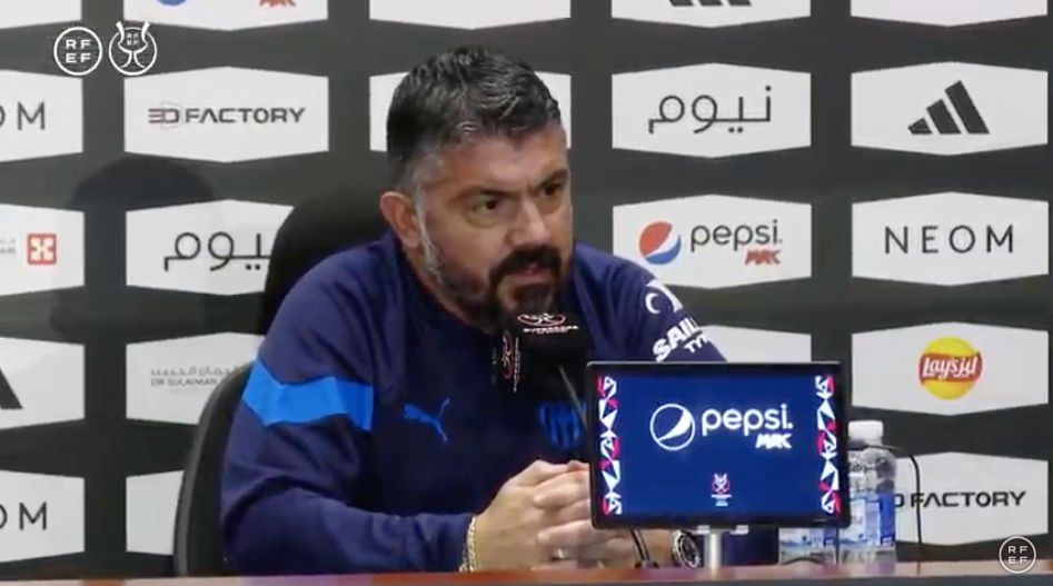 Gennaro Gattuso, en rueda de prensa.