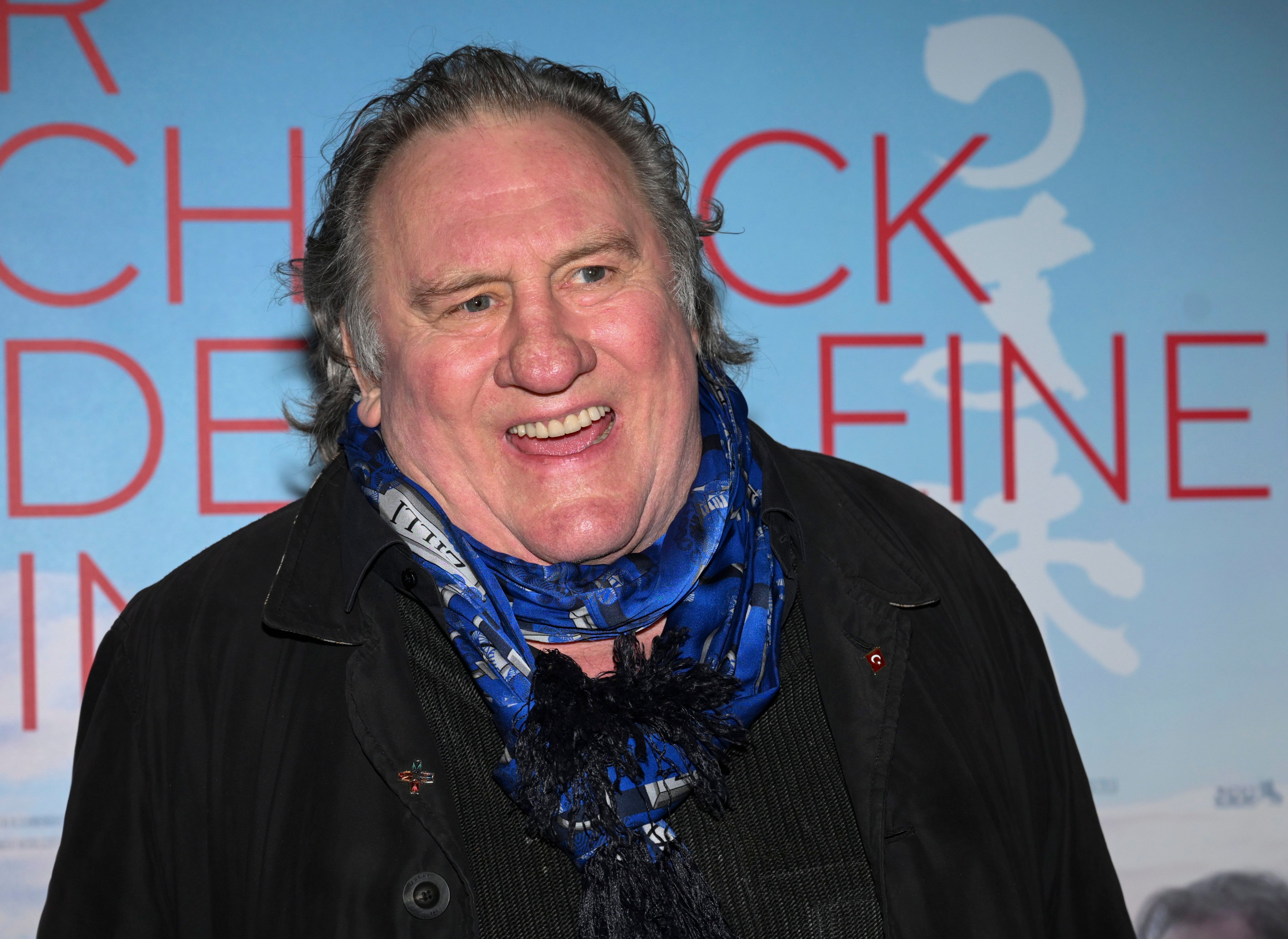  Gérard Depardieu en la premier de una película (Cordon Press)