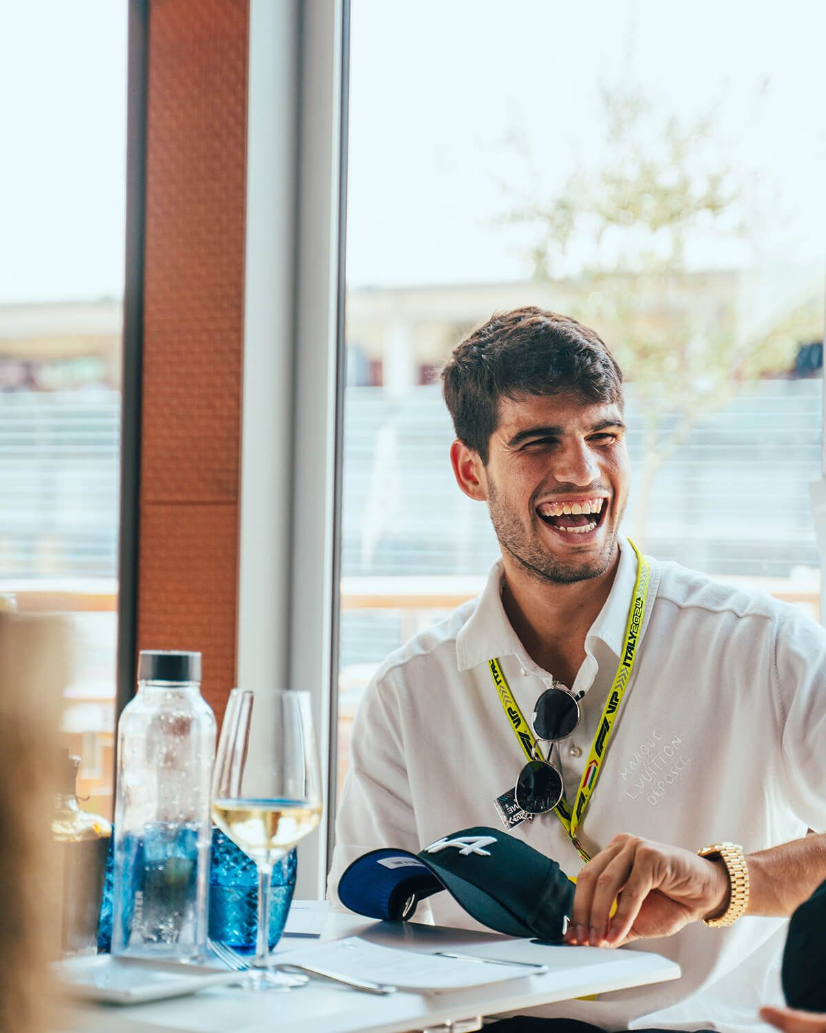  Carlos Alcaraz en el Circuito de Monza