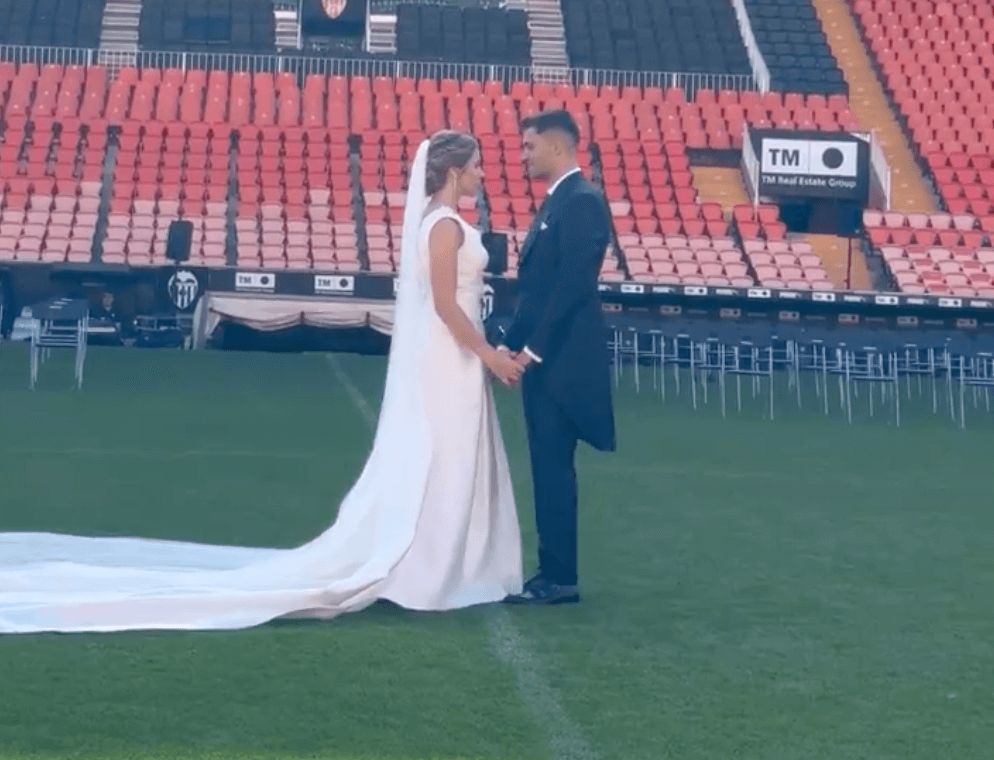 Hugo Duro y Nerea Martí se dan el sí quiero