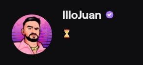  Illojuan cambia su descripción en Twitch y avisa de su regreso.