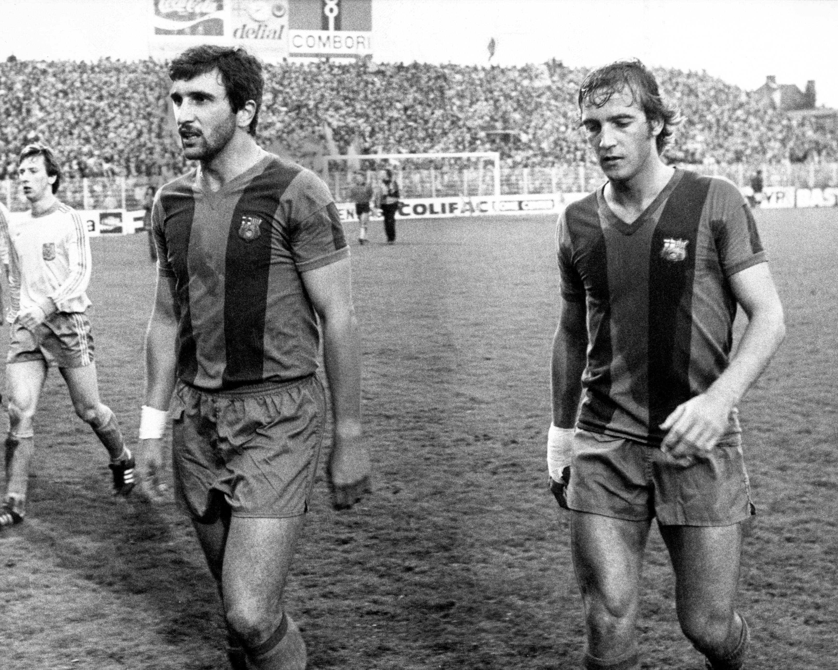  Johan Neeskens, en su etapa en el Barça.