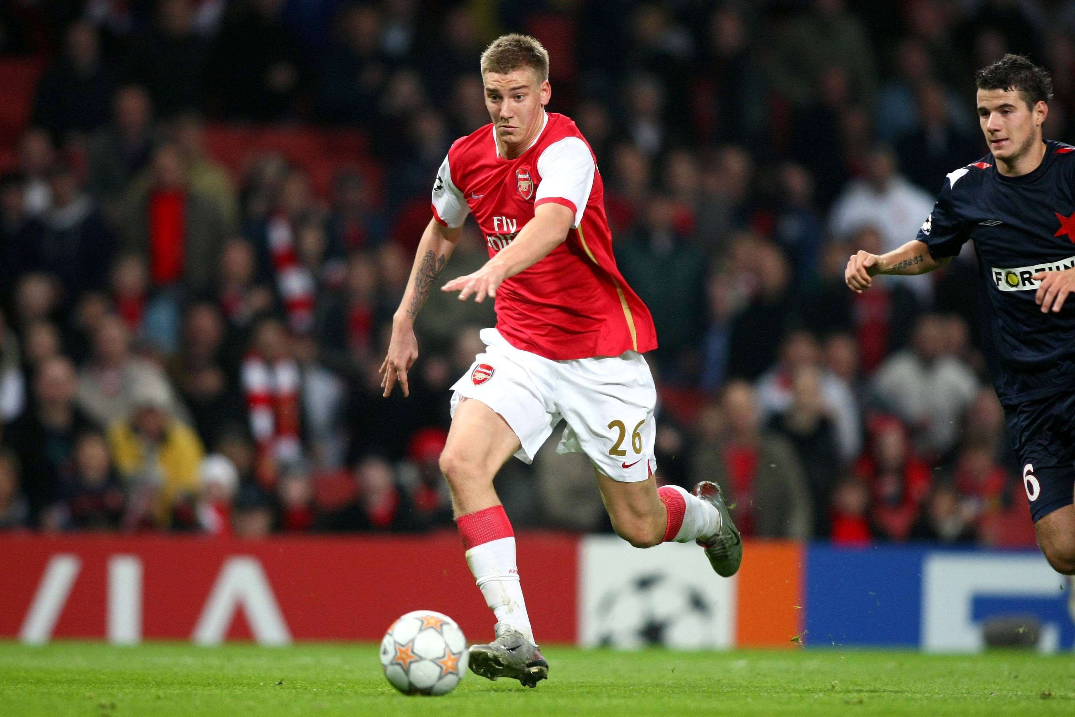  Nicklas Bendtner, exjugador del Arsenal