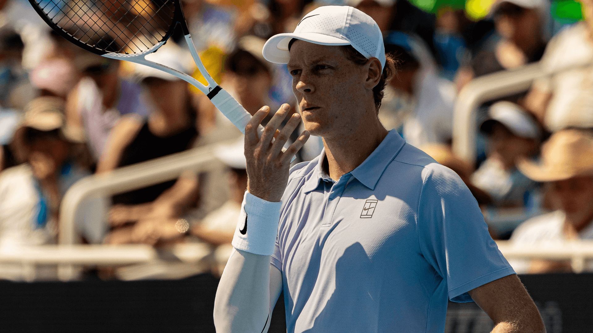  Jannik Sinner, en Cincinnati.