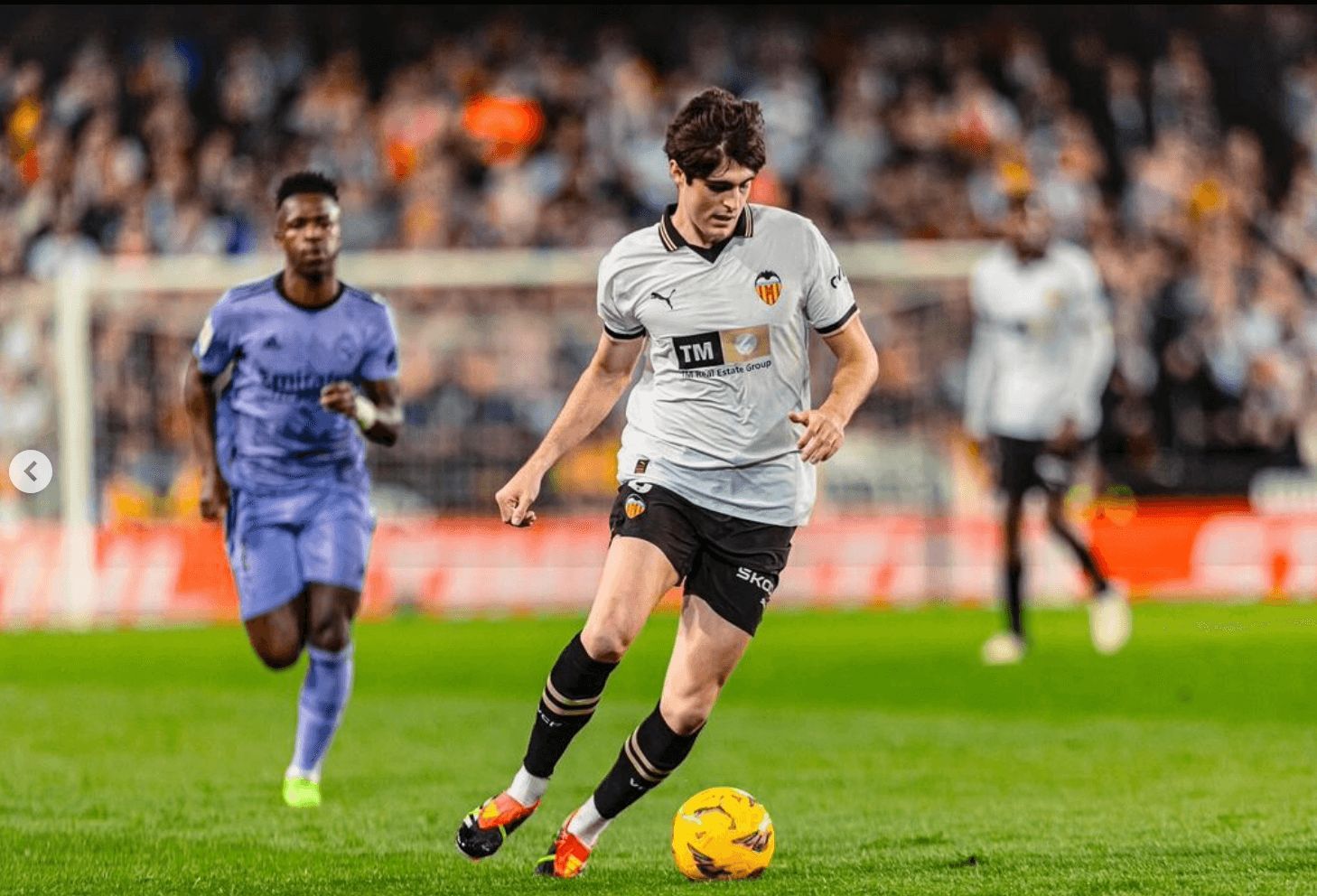  Javi Guerra contra el Real Madrid