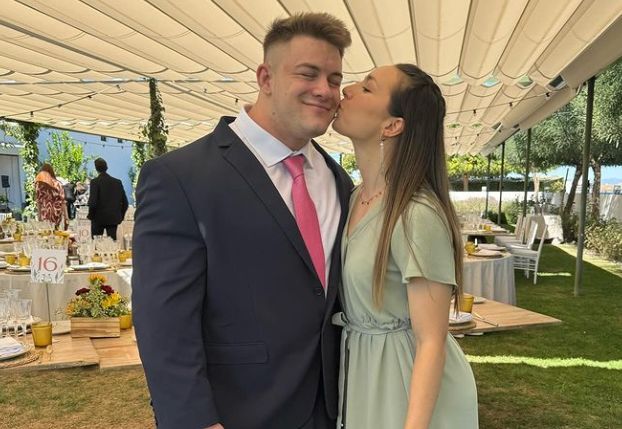 Joan Pradells, culturista, junto a su pareja, Marta Pérez (@joanpradells)