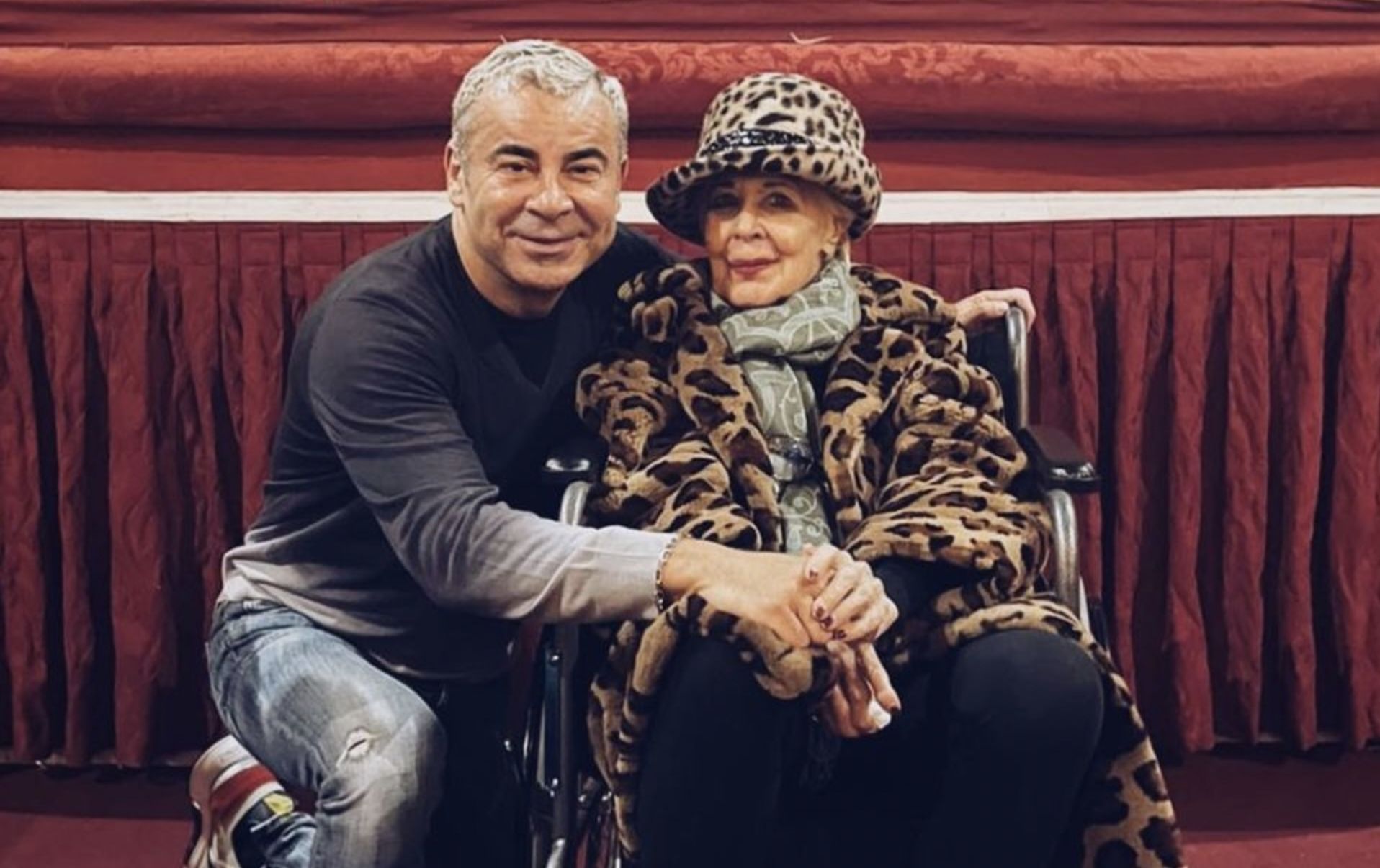 Jorge Javier Vázquez ha visitado a Concha en la residencia de Madrid (@Lecturas)