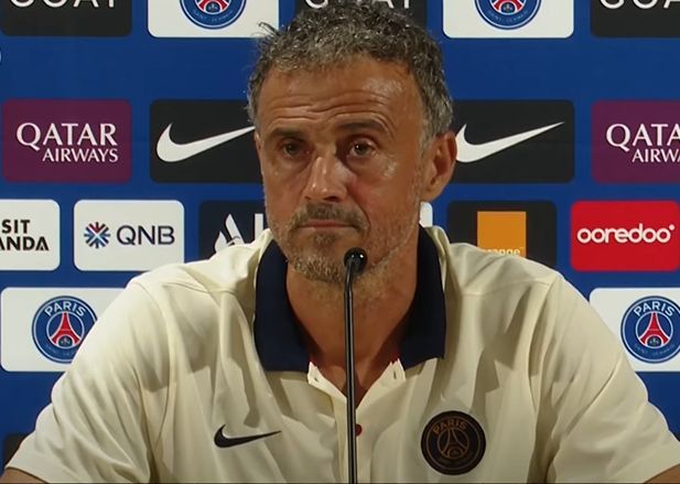 Luis Enrique habló en sala de prensa sobre el caso de Mbappé