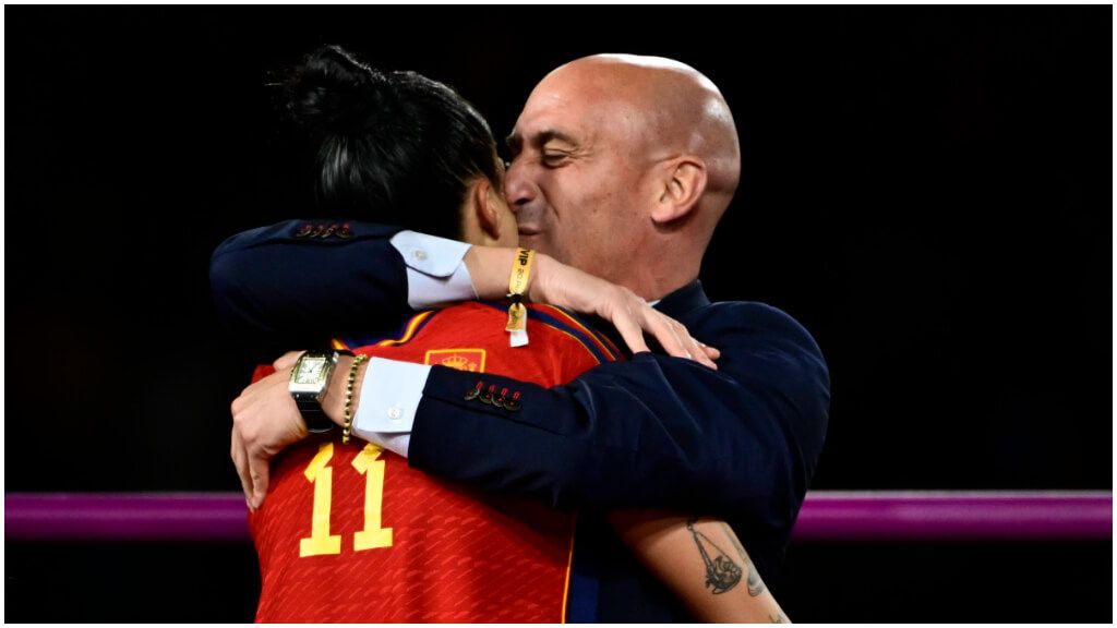  Luis Rubiales y Jenni Hermoso (foto: Cordon Press).