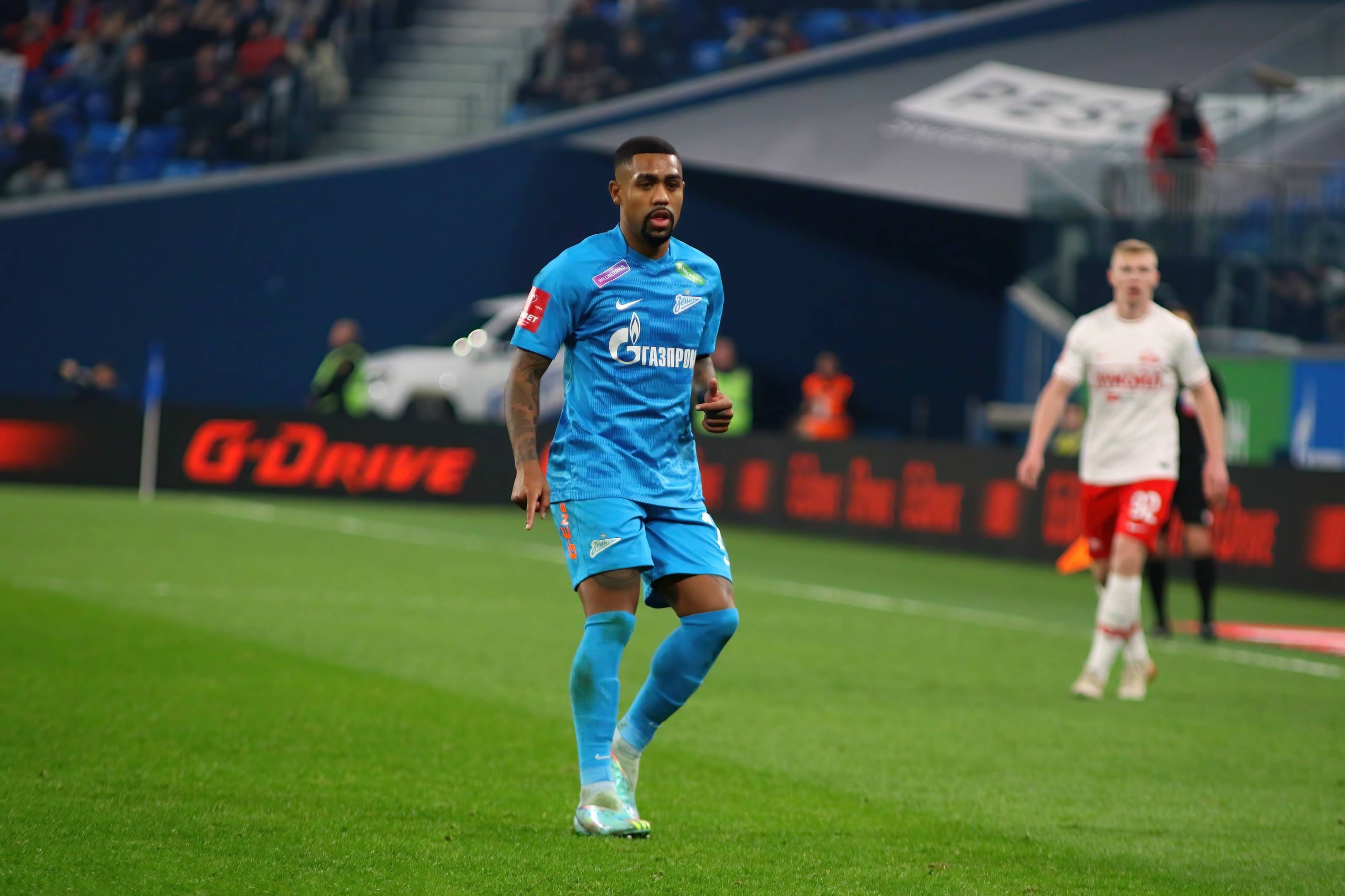 Malcom jugador del Zenit san Petersburgo.