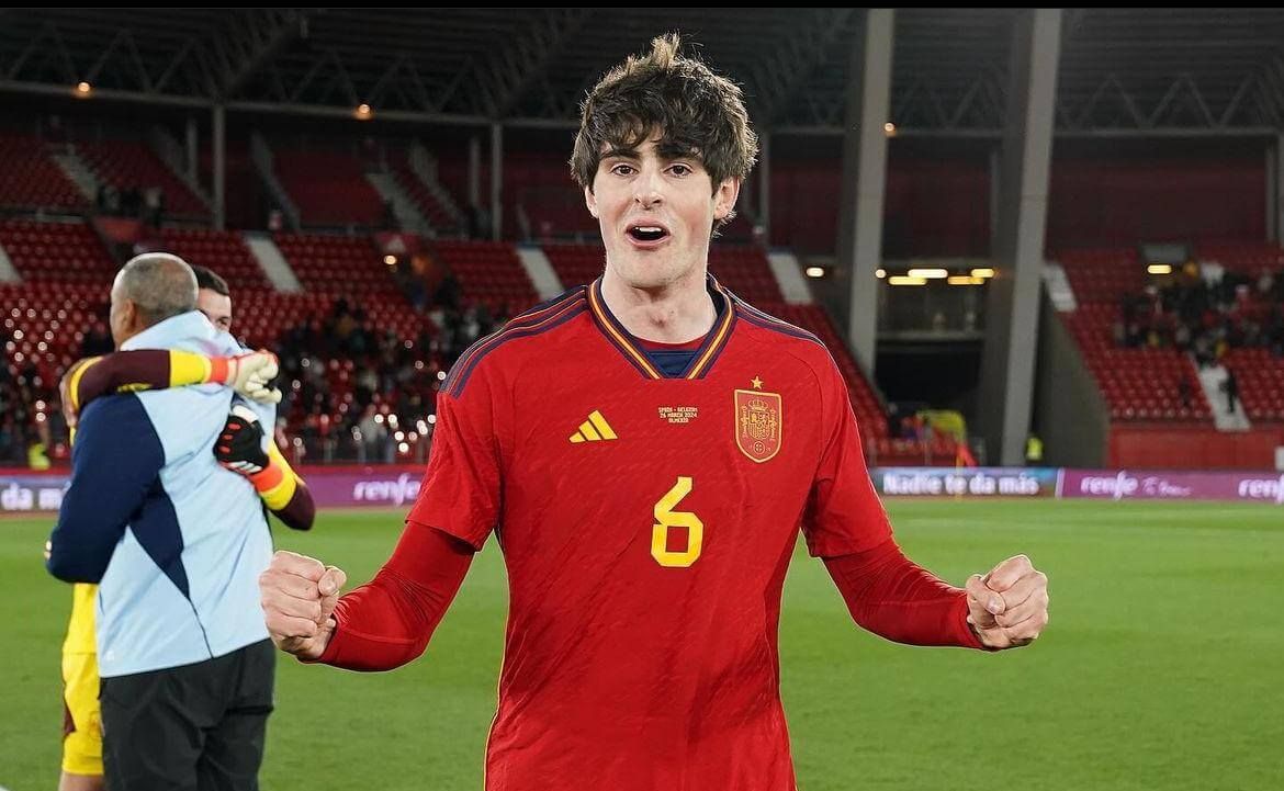  Mateo Joseph hizo el gol a pase de Javi Guerra