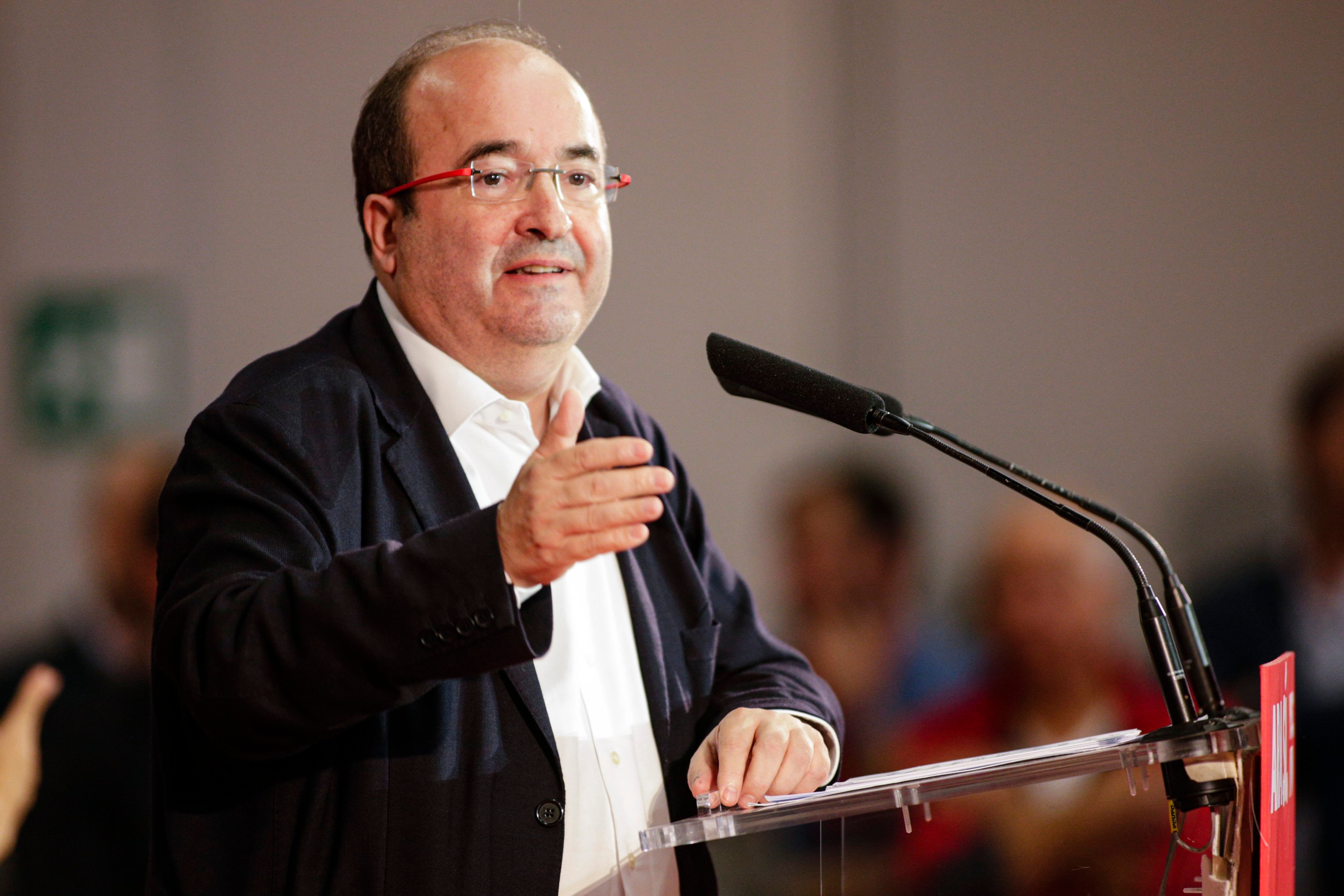 Miquel Iceta ha pedido la inhabilitación de Luis Rubiales.