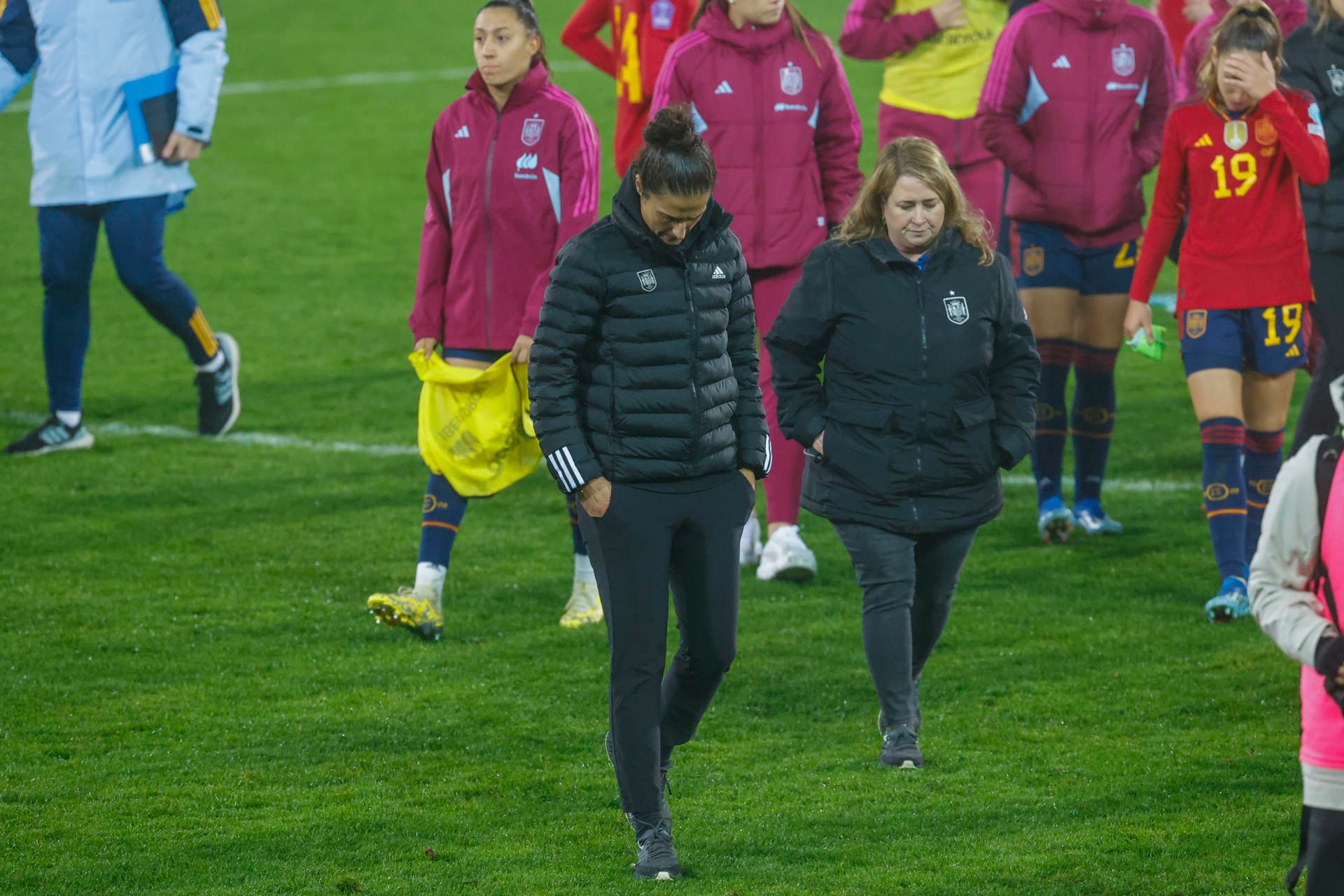  Montse Tomé, en el España-Italia de la Nations League (FOTO: EFE).