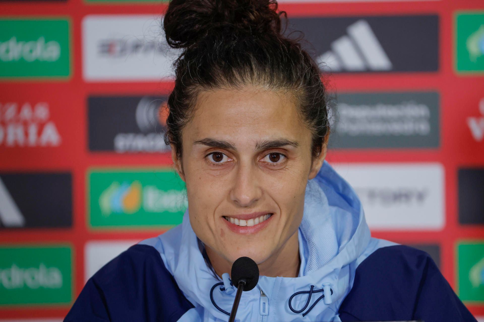 Montse Tomé, en rueda de prensa (FOTO: EFE).