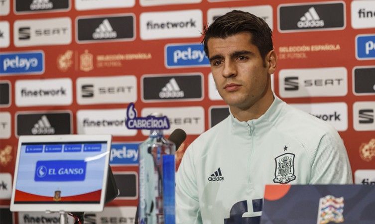  Morata votó a su compañero de selección Rodri Hernández.