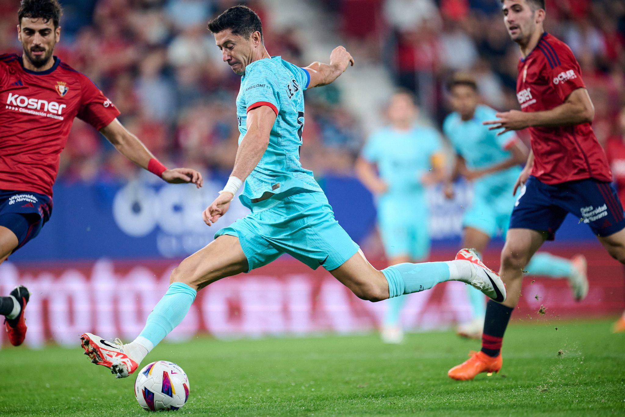  El barcelonista Lewandowski, otro de los referentes de LALIGA EA SPORTS.