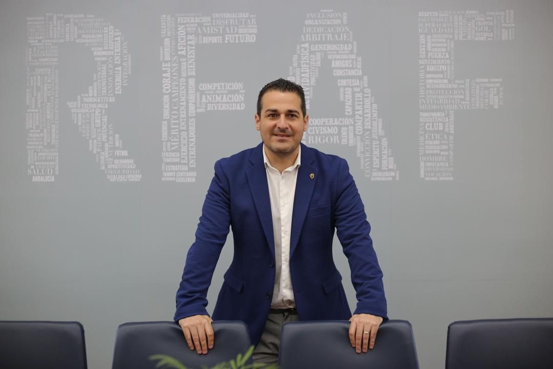 Pablo Lozano, presidente de la Federación Andaluza.