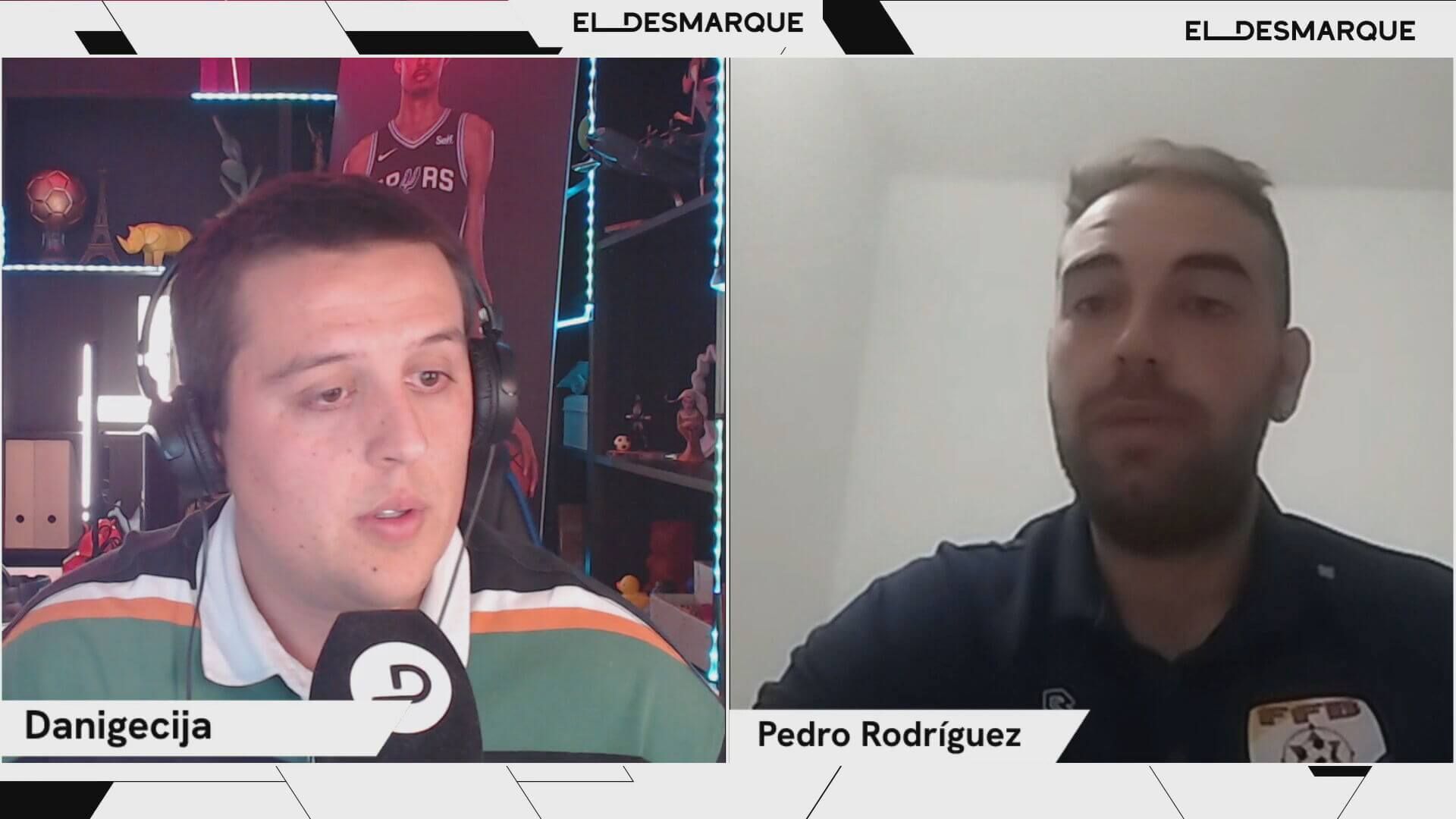  Pedro Rodríguez, componente de la selección de Bonaire, en el Twitch de ElDesmarque.