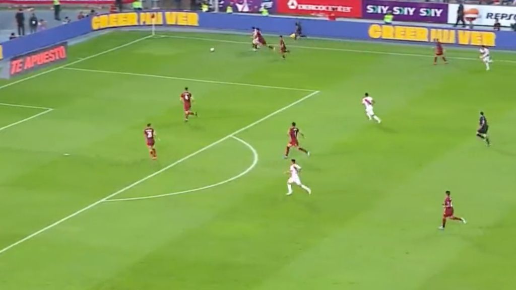  Perú vs Venezuela (Fuente: @G100_23)