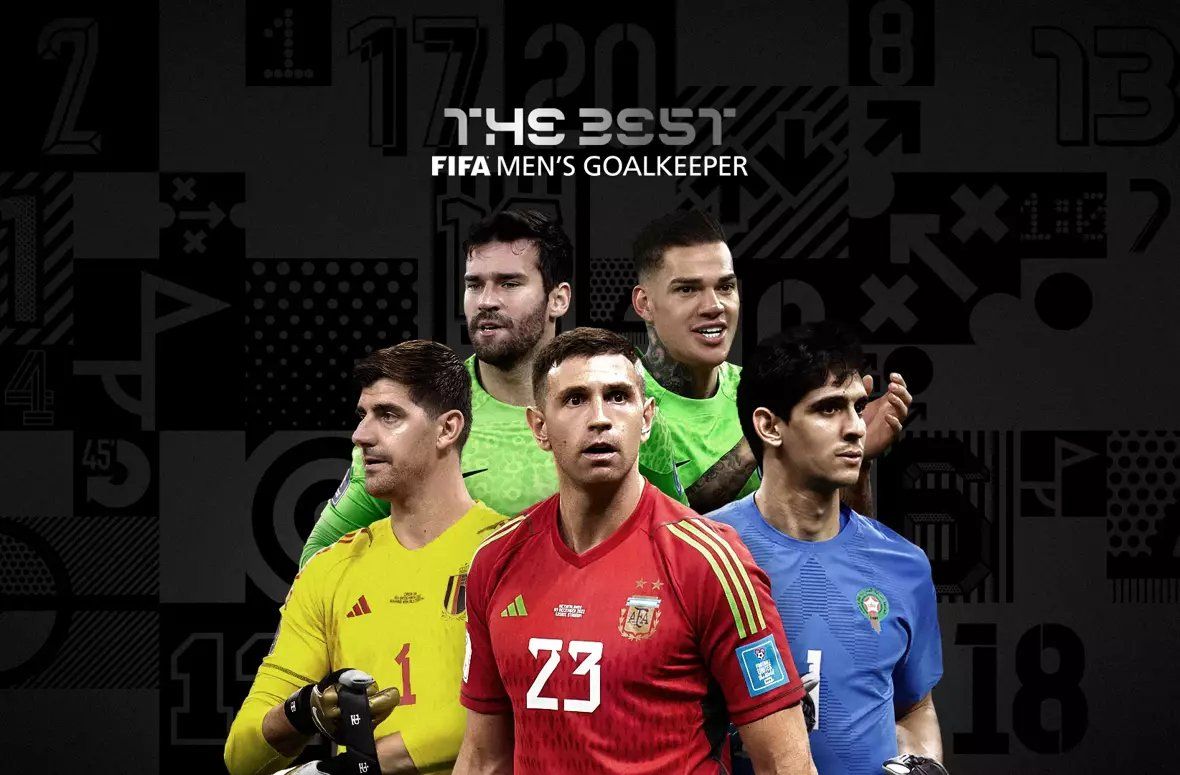  Los nominados a mejor portero en los The Best 2022.