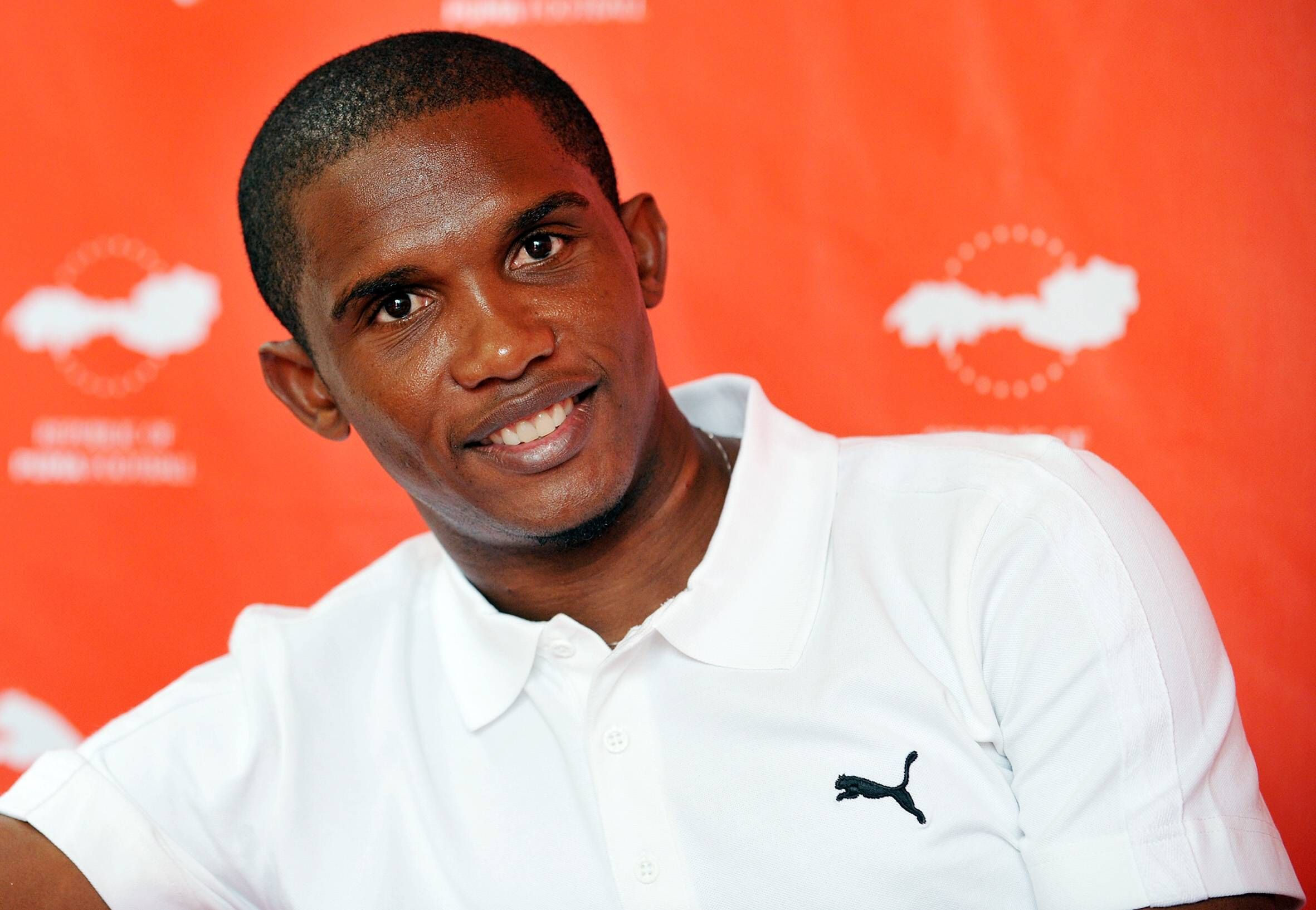  Samuel Eto'o, durante un acto.