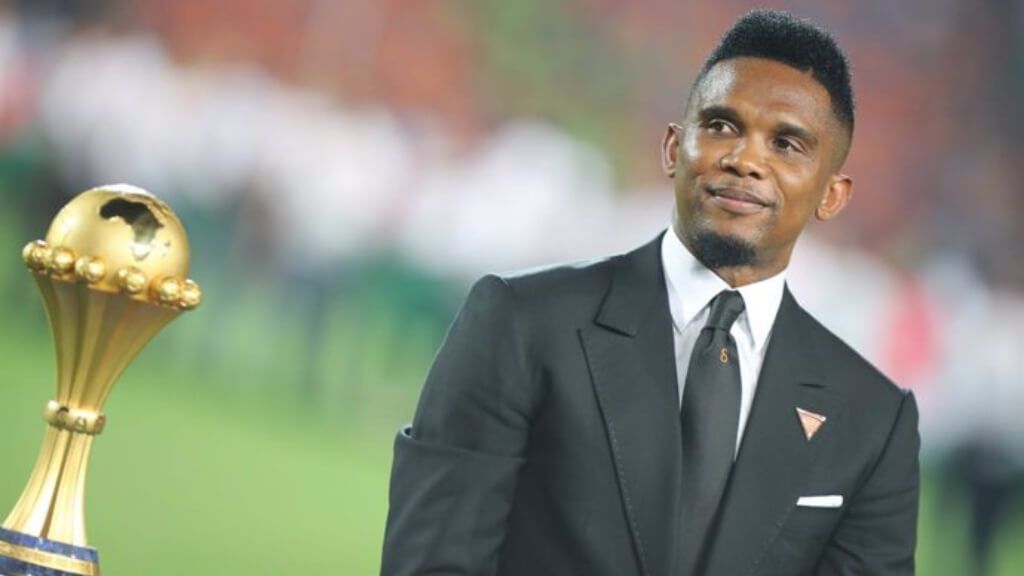  Samuel Eto'o, presidente de la federación de Camerún.