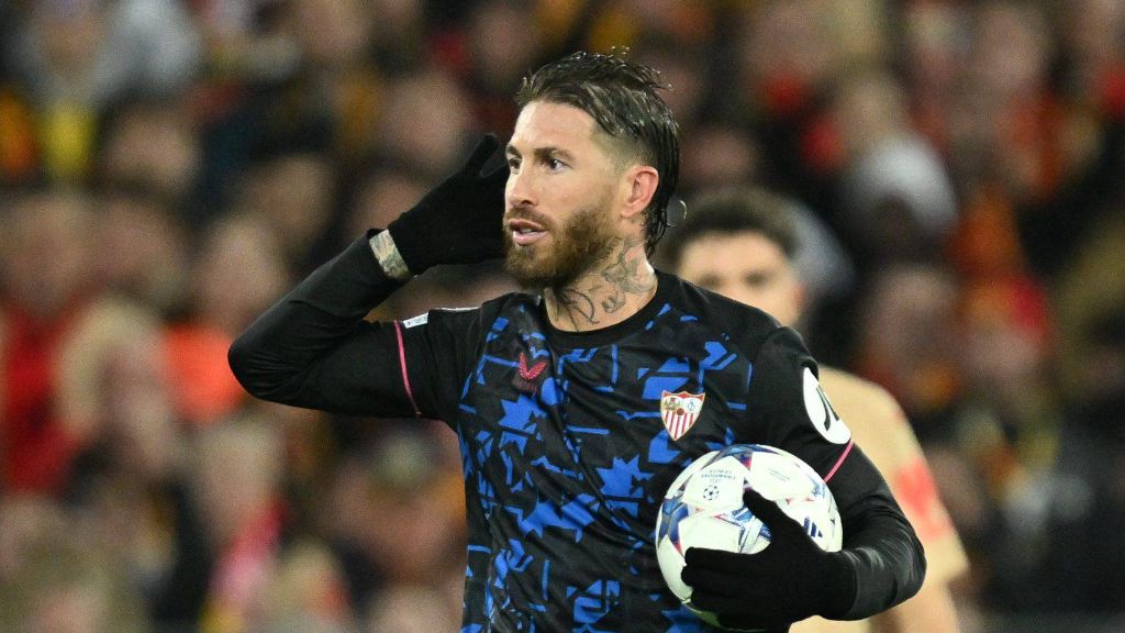  Sergio Ramos celebrando un gol con el Sevilla (Cordon Press)