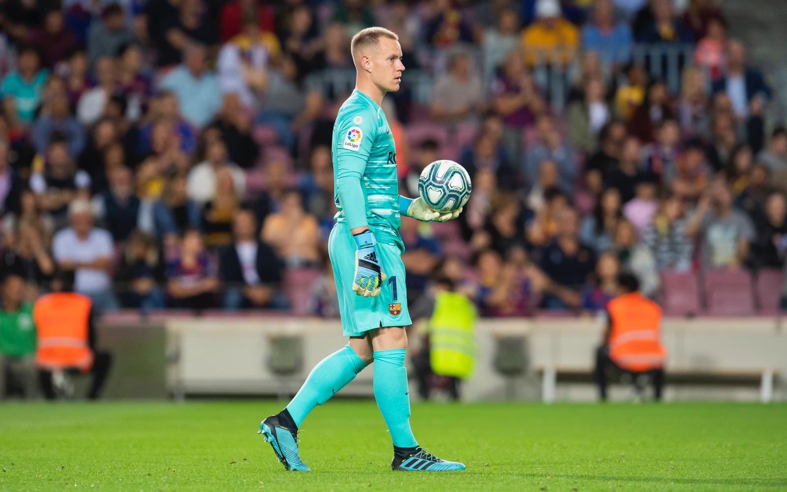  Ter Stegen, uno de los protagonistas de las mejores paradas de la jornada..