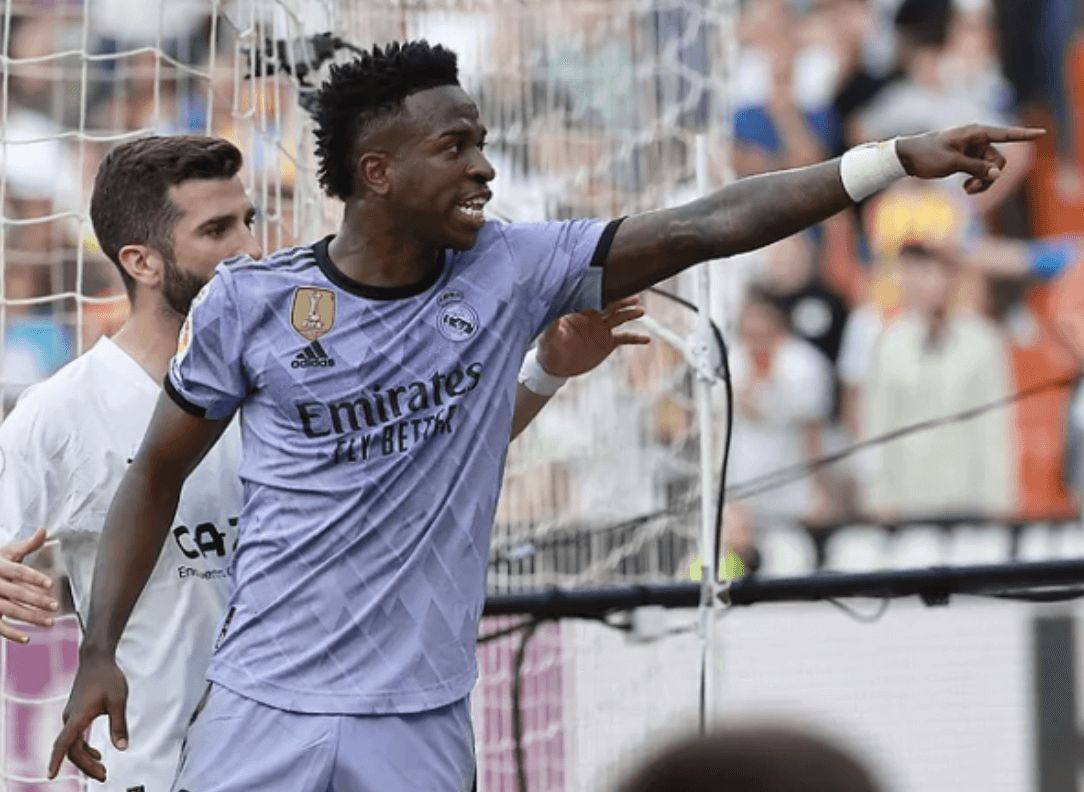  Vinicius, en Mestalla.