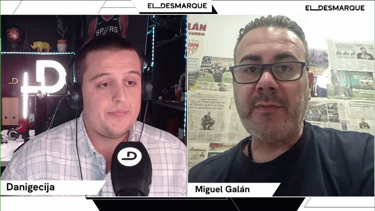  Miguel Galán en el twitch de 'ElDesmarque'